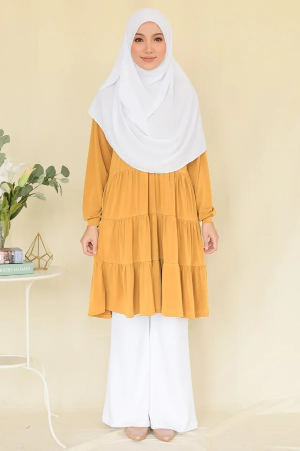 Qalam Blouse - Sunflower